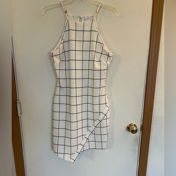 A'gaci Large black and white black-and-white all over print - Picture 1 of 9